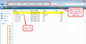 How To Edit The Hosts File